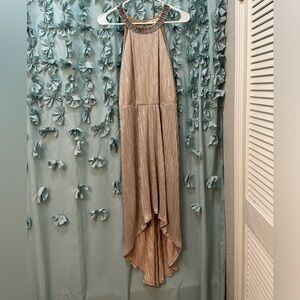 Beautiful shimmery high low dress